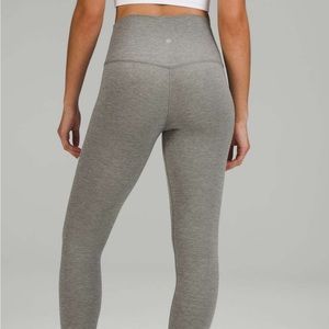 Lululemon Heathered Grey Sage Align Leggings